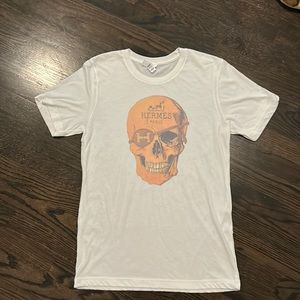 H@$ermes Skull T Shirt